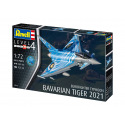 Revell Plastic ModelKit letadlo 03818 - Eurofighter Typhoon "Bavarian Tiger 2021" (1:72)