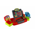 Teddies Große digitale Registrierkasse aus Kunststoff mit Batterie, mit Ton und Licht, in Schachtel 48x25x18cm