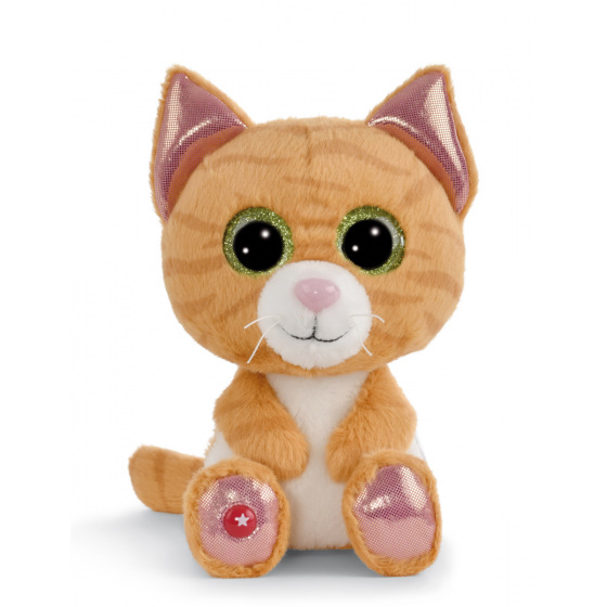 NICI Glubschis pluszowy kot tabby Tabbrey 15cm, ZIELONY