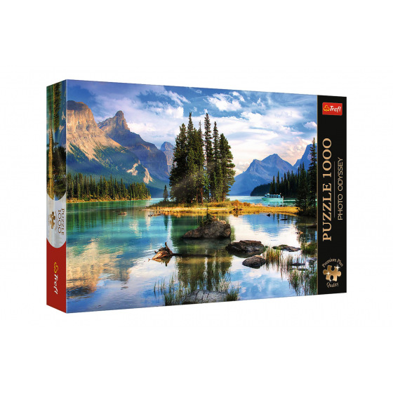 Trefl Puzzle Premium Plus - Photo Odyssey: Geisterinsel, Kanada 1000 Teile 68,3x48cm in Schachtel 40x27x6cm