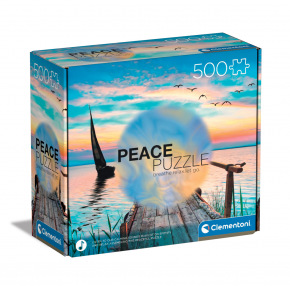 Clementoni Puzzle 500 dílků Peace - Peaceful Wind