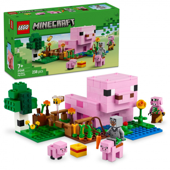 LEGO Minecraft® 21268 Domek Świnki