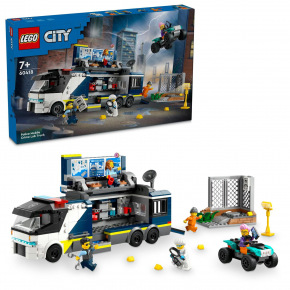 LEGO City 60418 Mobilne policyjne laboratorium kryminalistyczne