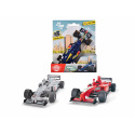 Dickie Formel 14 cm, Aufziehmechanismus mit Schnur, 3 Varianten
