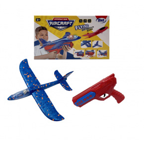 Mac Toys SPORTO Vystřelovací pěnové letadlo se světlem