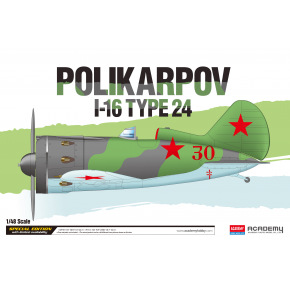 Academy Model Kit letadlo 12314 - Polikarpov I-16 Type 24 LE: (1:48)