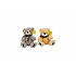 Teddies Miś siedzący pluszowy 25cm 2 kolory