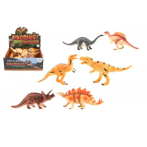 Teddies Dinozaury plastikowe 16-18cm mieszanka gatunków