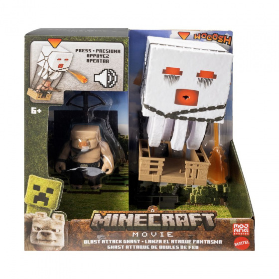 Mattel Minecraft Velká figurka s ohnivou koulí