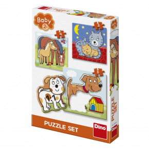 Dino PETS 3-5 baby Puzzle set