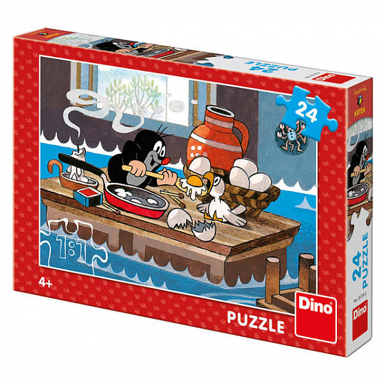 Dino Ostatní Dino dětské puzzle Krtek a orel 24D