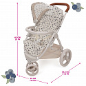Five O Nine Crew Mabelle 3 Doll Jogger, Blueberry