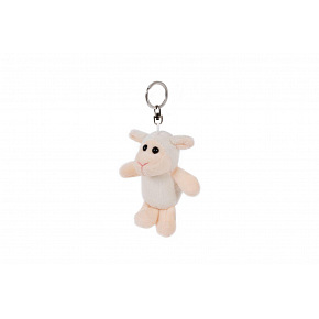 Teddies Ovca prívesok plyšová 8x8cm biela 0m+