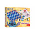 Trefl Dáma a Mlýn Lilo & Stitch společenská hra v krabici 29x19x4 cm