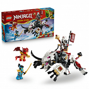 LEGO NINJAGO® 71863 Zilvar a dračia beštia Grimtak