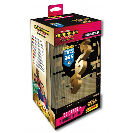 PANINI FIFA 365 2023/2024 - ADRENALYN - Blechdose (eckig)