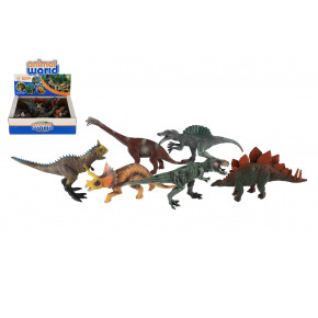Teddies Zvieratko dinosaurus plast 15-22cm mix druhov 