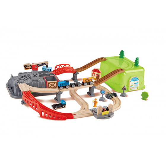 Hape Eisenbahnset mit Spielbox