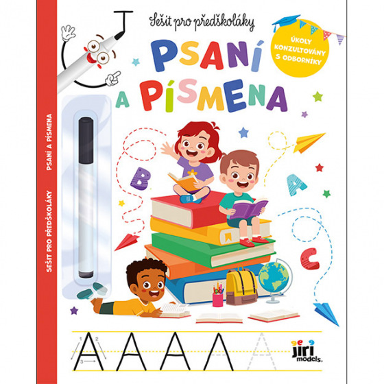 Jiri Models Zošit pre predškolákov Písanie a písmená