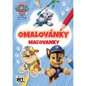 Jiri Models Omalovánka A5 Paw Patrol/Tlapková Patrola pro kluky