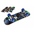 Teddies Skateboard drevěný 43cm 3 barvy ve fólii
