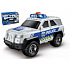 Wiky Auto SUV policejní 15cm na baterie se zvukem se světlem v krabici 18x12cm