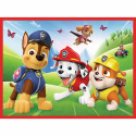 Trefl Puzzle Trefl 2w1 + pexso Psia drużyna Psi Patrol 27,5x20,5cm w pudełku 28x28x6cm