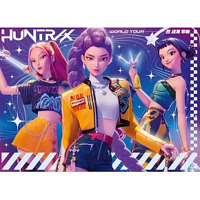 Ravensburger K-pop: Lovkyně démonů 4x100 dílků