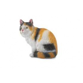 Collecta Mac Toys COLLECTA 3-farebná domáca mačka - sediaca