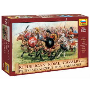 Zvezda Wargames (AoB) figurky 8038 - Rep. Rome Cavalry III-I B. C. (re-release) (1:72)