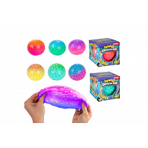 Teddies Míček dračí vejce antistresový mačkací 10cm 4 barvy