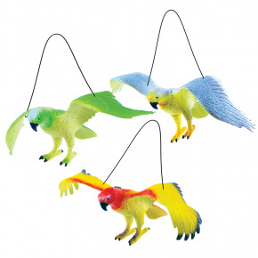 Rappa Papagáje 4 druhy 12 x 30 cm