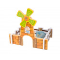 Rappa Vláčkodráha farma dřevěná 25 ks