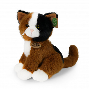 Rappa Plyšová kočka 25 cm ECO-FRIENDLY PLUSH WORLD