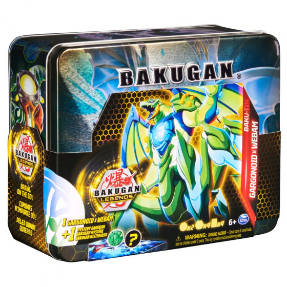 Spin Master BAKUGAN BLECHDOSE MIT EXKLUSIVEM BAKUGAN S5