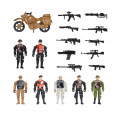 Starx Mac Toys STARX Velká sada vojáčků s motorkou