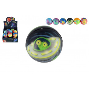 Teddies Springball Weltraum Schaumstoff 6cm Farbmix