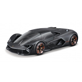 Bburago - Auta HOBBY, Lamborghini Terzo Millennio, šedá metalíza, 1:24