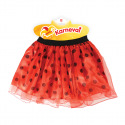 Rappa Dětský kostým tutu sukně beruška s puntíky