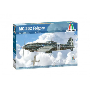 Italeri Model Kit letadlo 1439 - MC 202 Folgore (1:72)