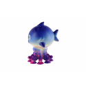 Teddies Meerestier Oktopus Antistress Quetschspielzeug mit Saugnäpfen Silikon 9x6cm 4 Arten