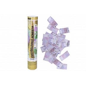 Wiky Konfetti Euro Party Shooter in der Röhre 28x5cm