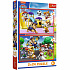 Trefl Puzzle 2v1 Tlapková patrola/Paw Patrol: Psí den plný zábavy 2x24 dílků 27,5x18cm v krabici 19x29x4cm