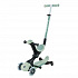 GLOBBER Koloběžka GO UP DELUXE 360° LIGHTS ECOLOGIC  3v1, pistachio