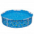 Bestway Nadzemný kruhový bazén pre domáce zvieratá Fetchin' Fun™- 30,5 x 122 cm