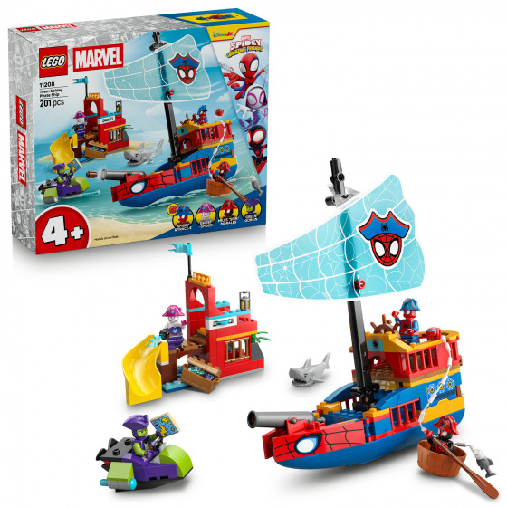 LEGO® Spidey 11208 Pirátská loď Spideyho týmu