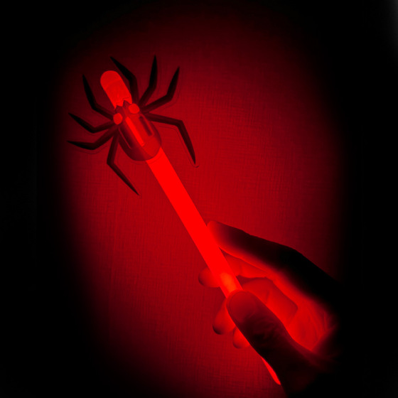 Glumi Mac Toys GLUMI Svítící hůlka Pavouk