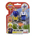 Simba Požárník Sam 2 Figurky a zvířátko, 4 druhy