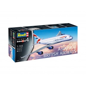 Revell Plastic ModelKit letadlo 03922 - A380-800 British Airways (1:144)