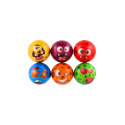 Teddies Monster-Schaumball 7,5 cm 6 Farben